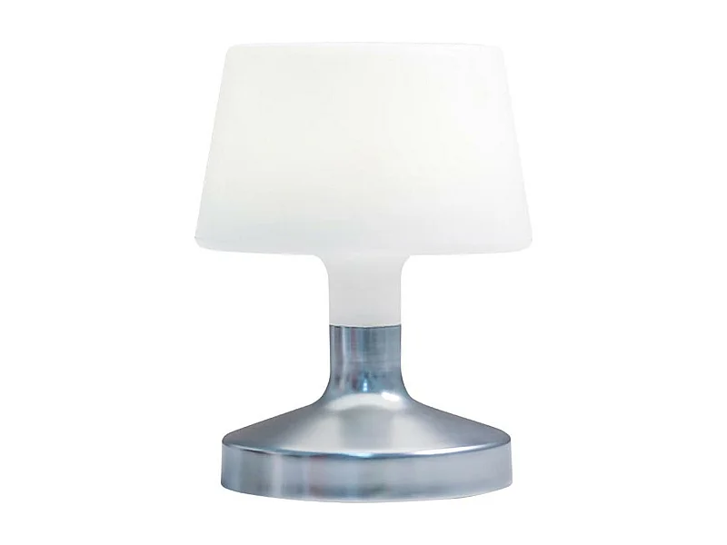 Lampe de table touch LED HELEN Argent Polyéthylène H21CM
