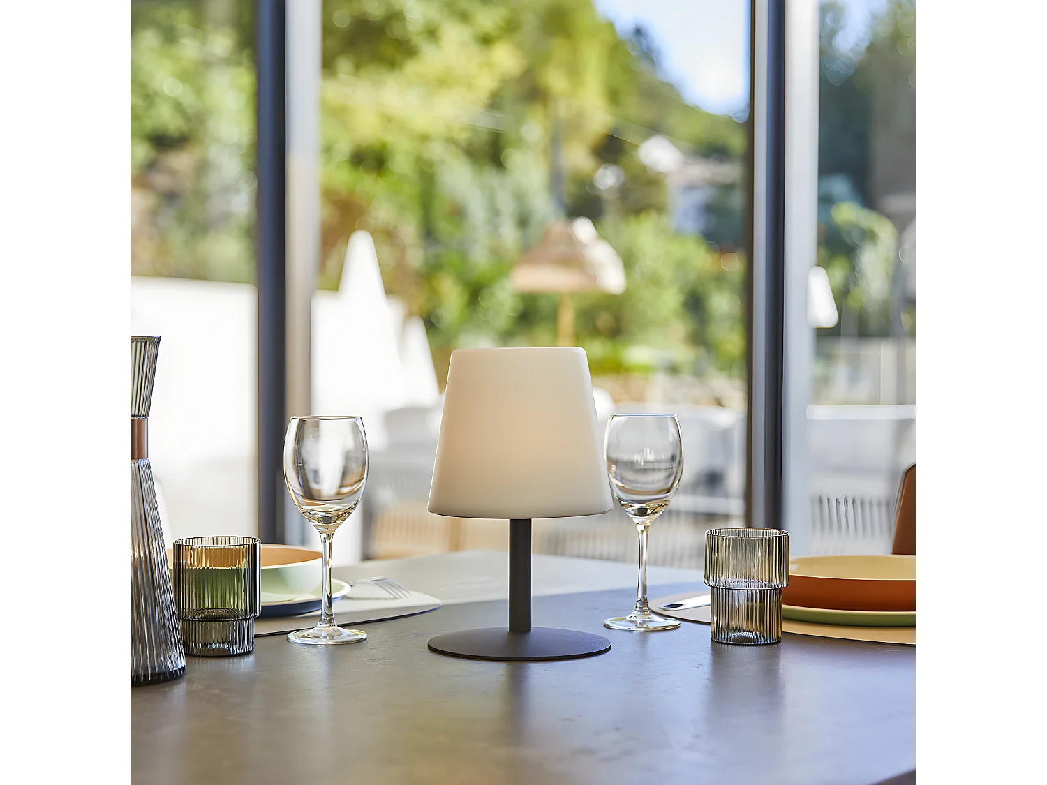 LED-TISCHLAMPE kabellose dimmbare H25CM STANDY MINI