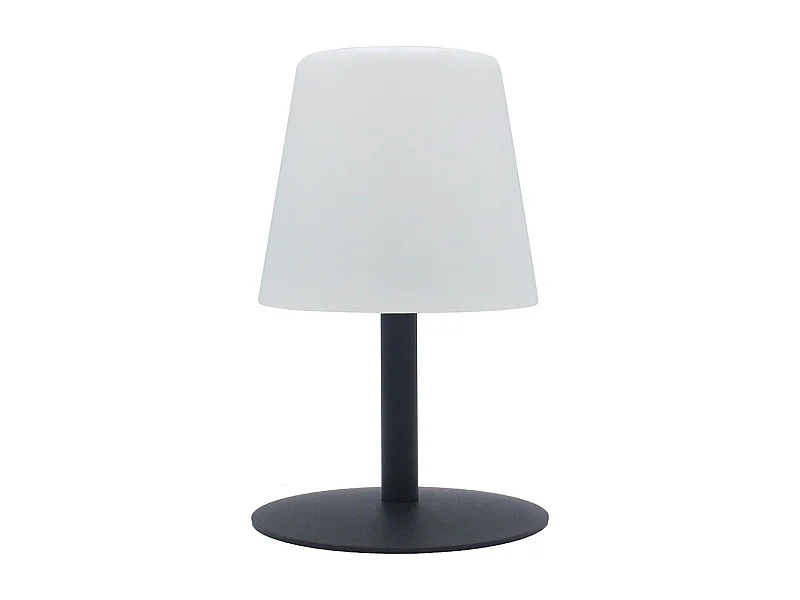 Lampe de table sans fil STANDY MINI Gris Acier H25CM