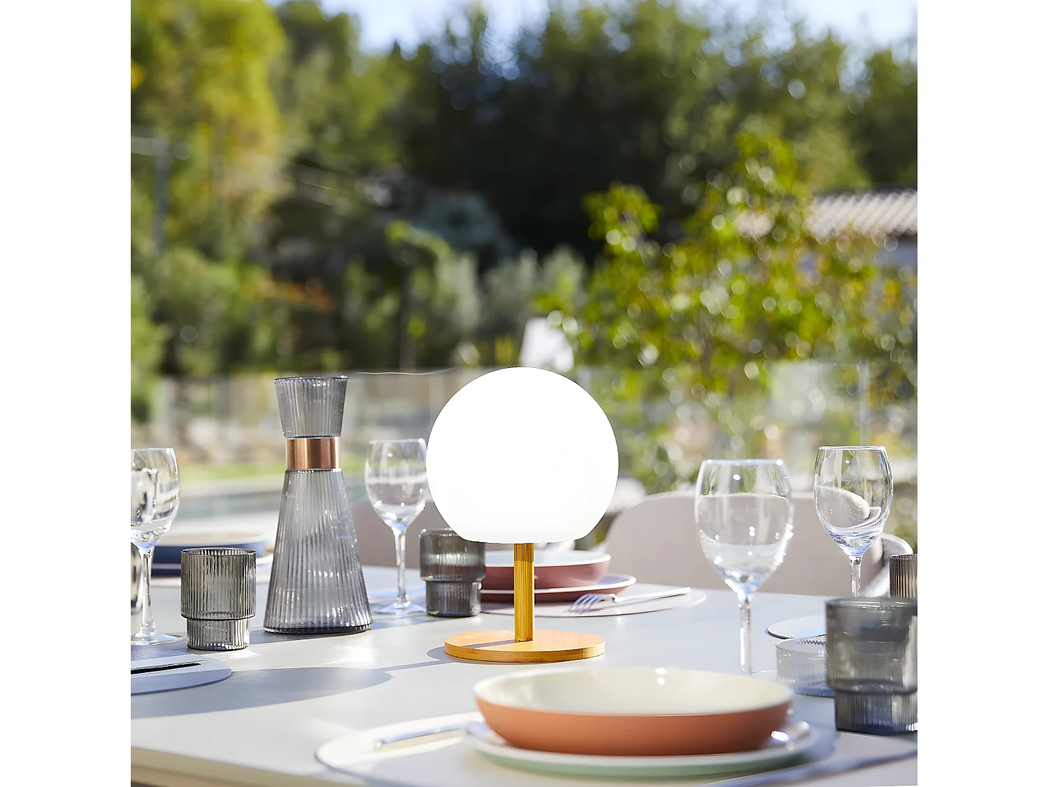 Lâmpada de mesa LED H28CM LUNY