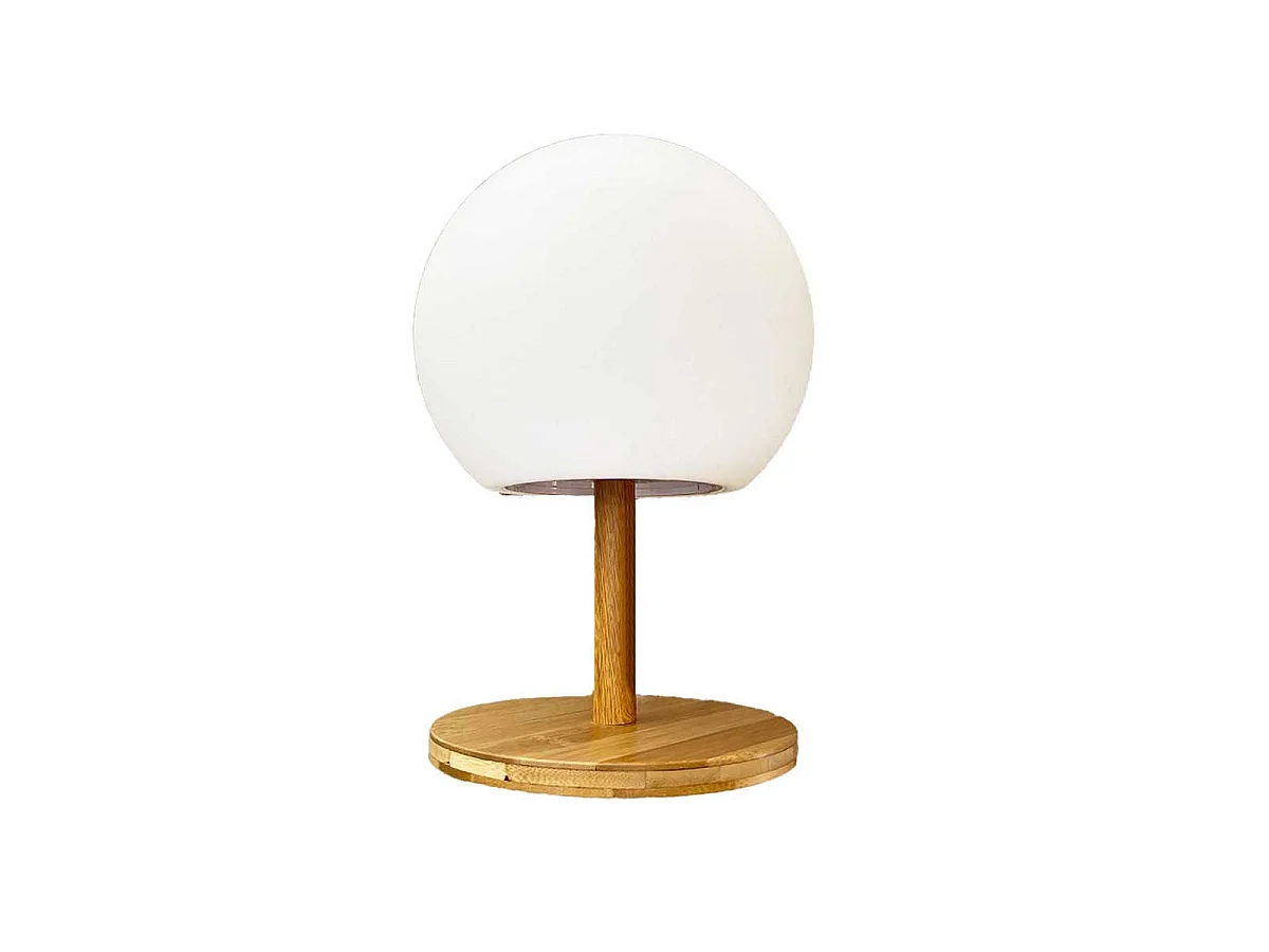 Lampe de table sans fil pied extensible LUNY H28cm
