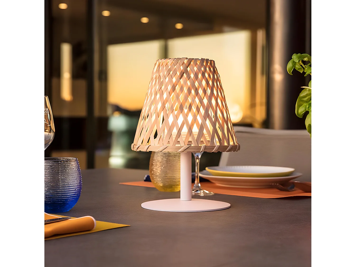 Lámpara de mesa LED inalámbrica H26CM IBIZA