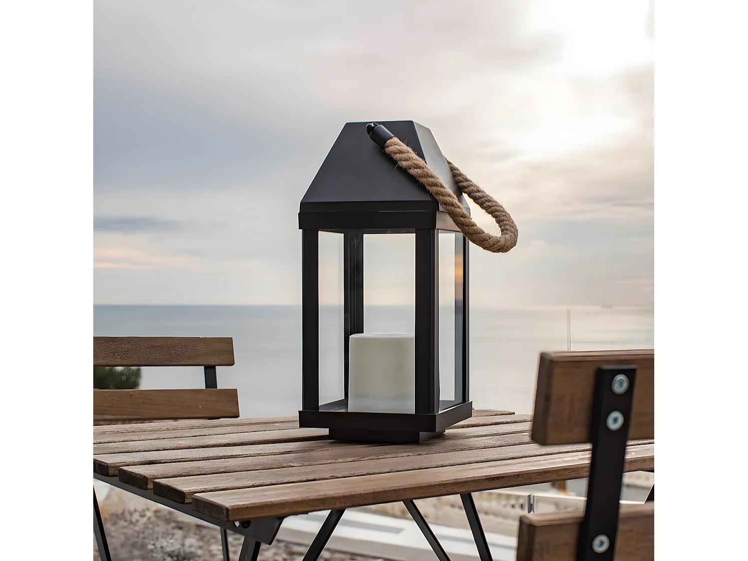 Zonnelantaarn H43cm CHANDELY