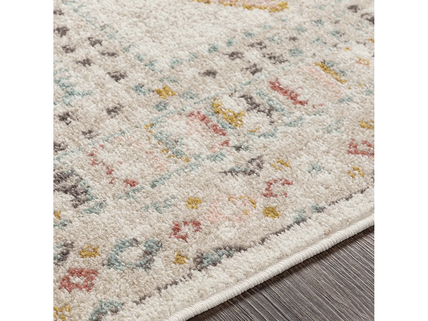 Tappeto Scandinavo Boho - Multicolore/Rosa - 160x213cm - EVELYN