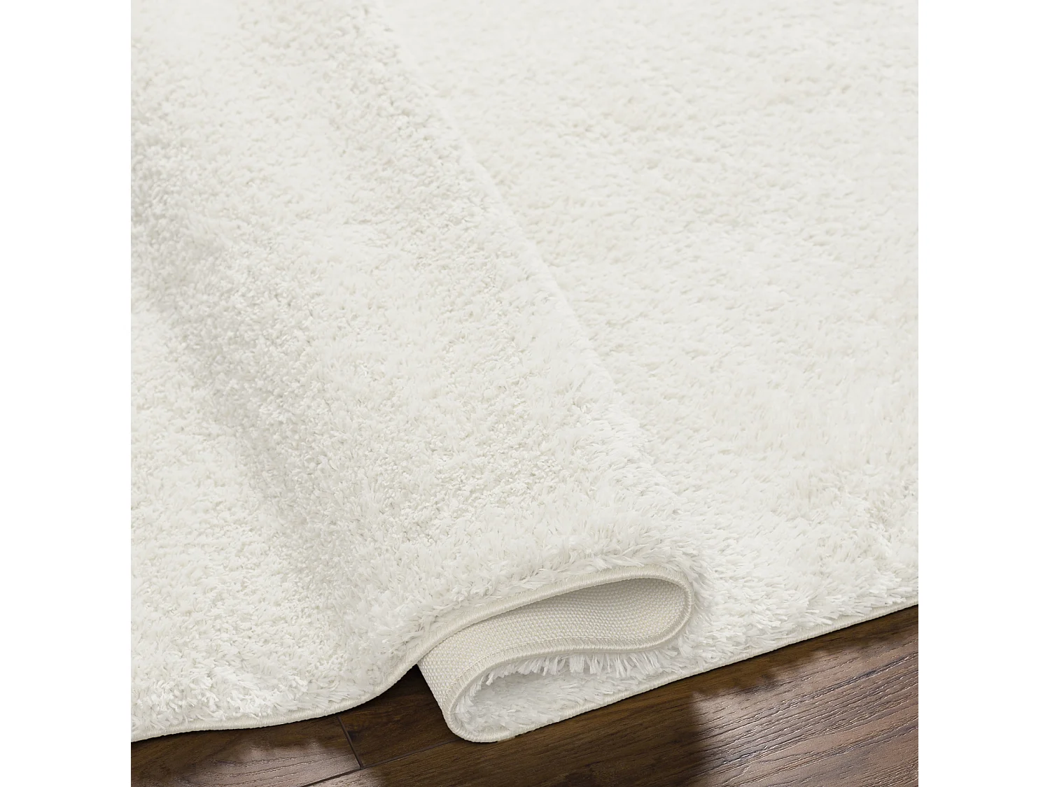 Tapis Shaggy Uni - Beige - 160x213cm - CLAIRE