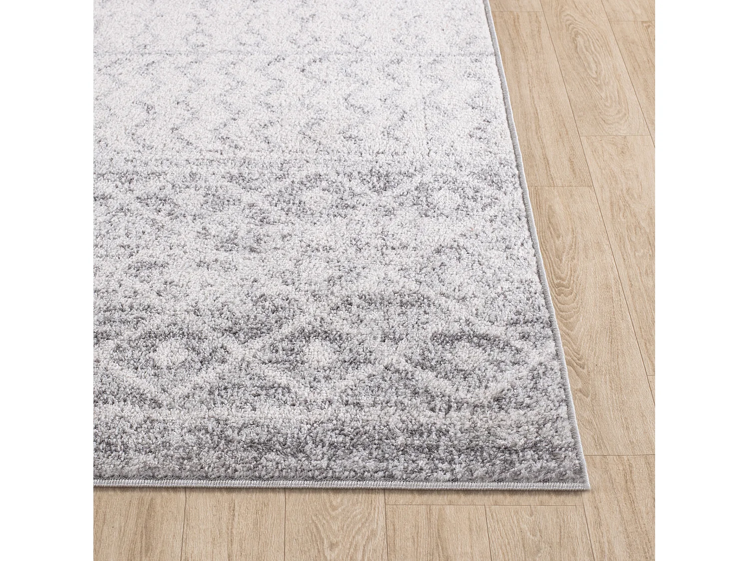 Scandinavisch Boho Tapijt - Grijs/Wit - 160x230cm - MILA