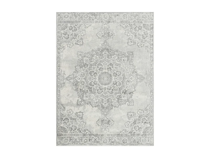 Tappeto Vintage Orientale - Grigio/Avorio - 160x220cm - LOLA