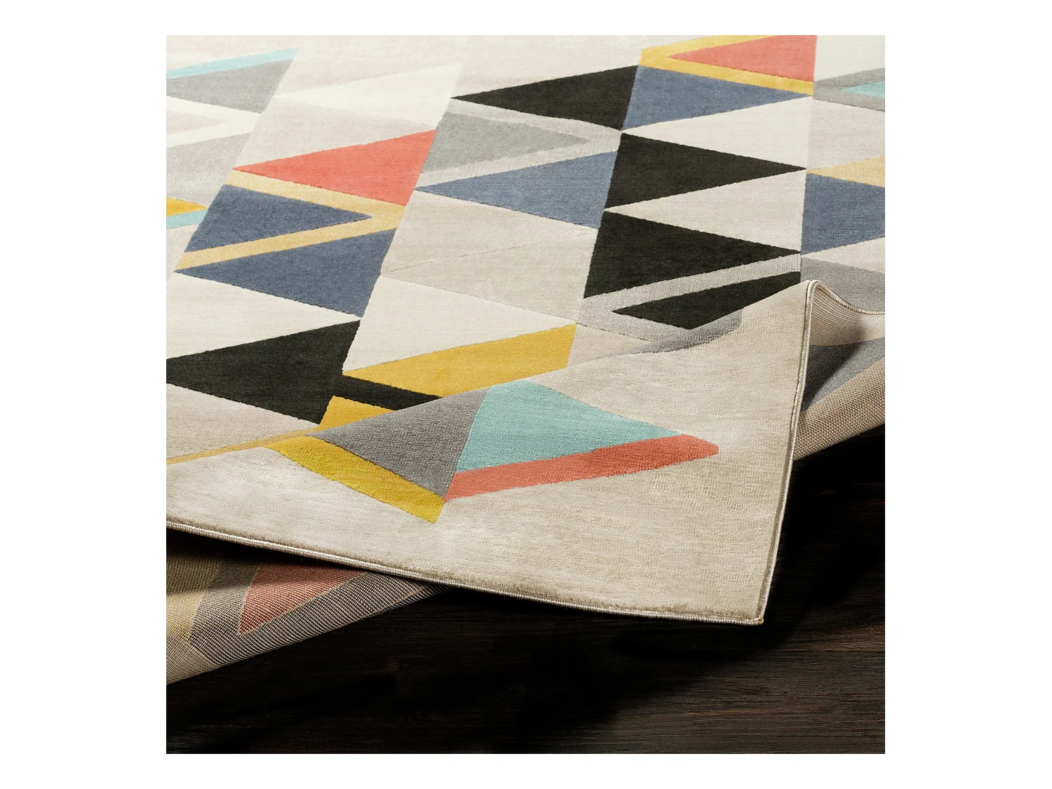 Modern Scandinavisch Tapijt - Meerkleurig/Oranje - 160x220cm - DELANEY