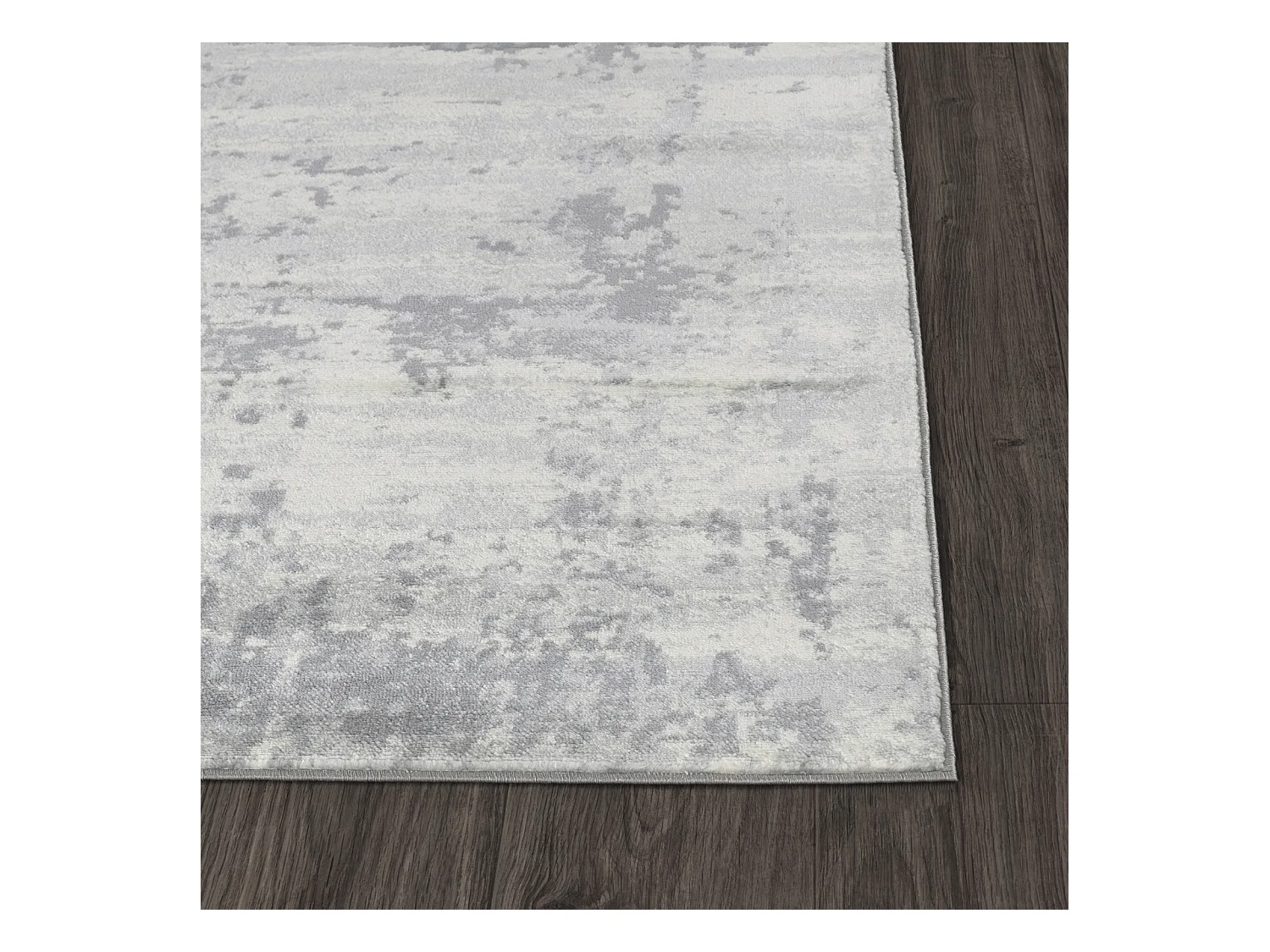 Tapis Abstrait Moderne - Gris/Ivoire - 160x220cm - VICTOIRE