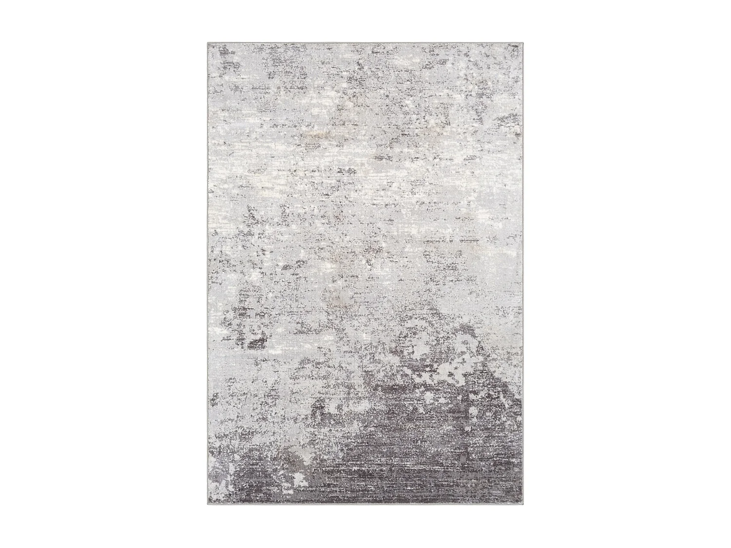 Modern Abstract Tapijt - Grijs/Wit - 200x275cm - FIONA