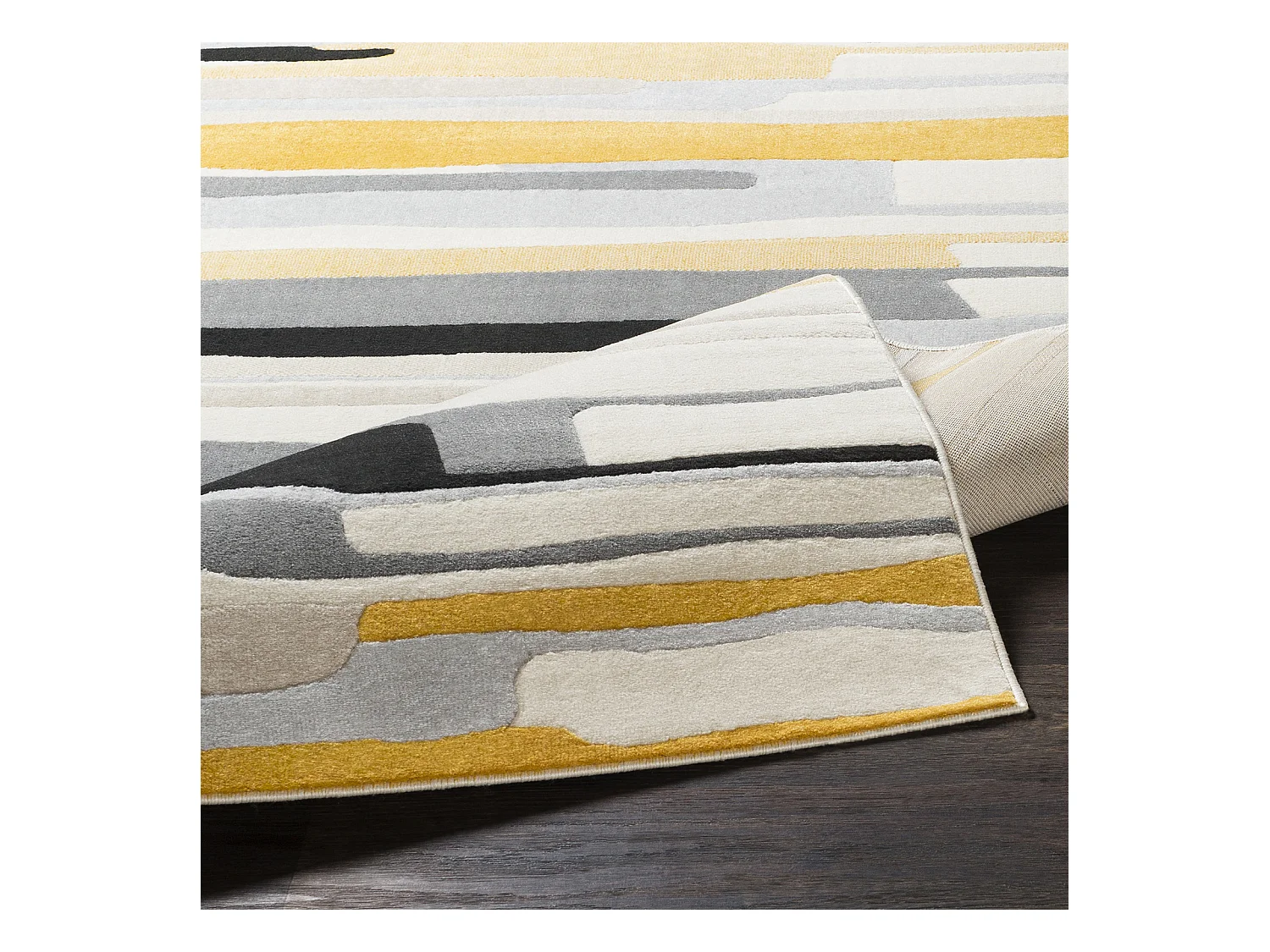Tapis Scandinave Moderne - Multicolore/Gris - 160x220cm - ANAIS