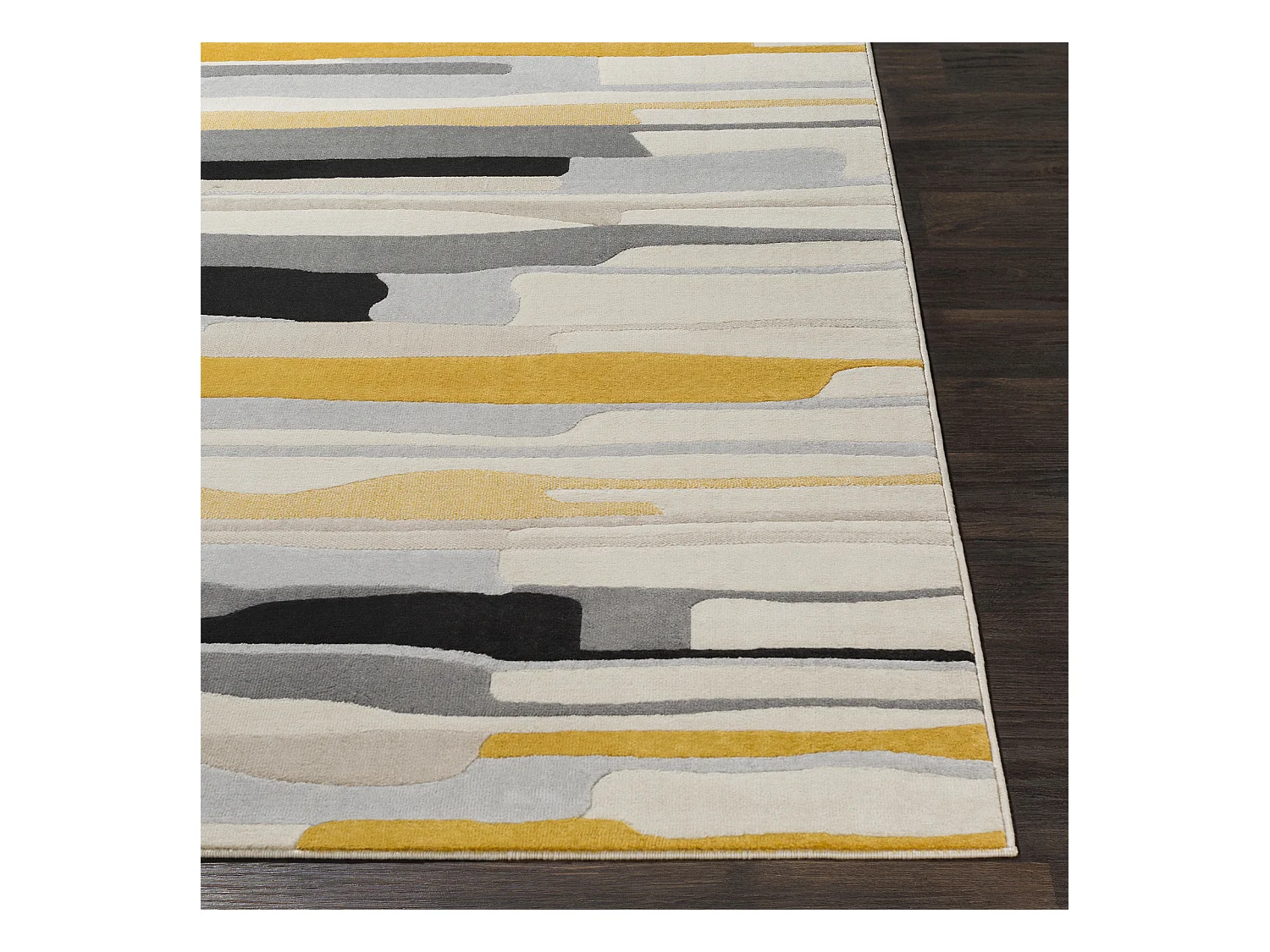 Tapis Scandinave Moderne - Multicolore/Gris - 160x220cm - ANAIS