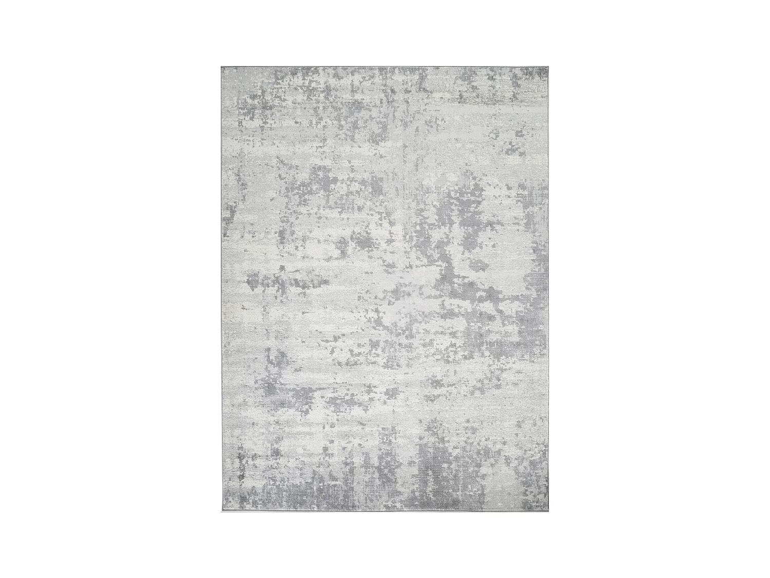 Modern Abstract Tapijt - Grijs/Ivoor - 130x180cm - VICTOIRE