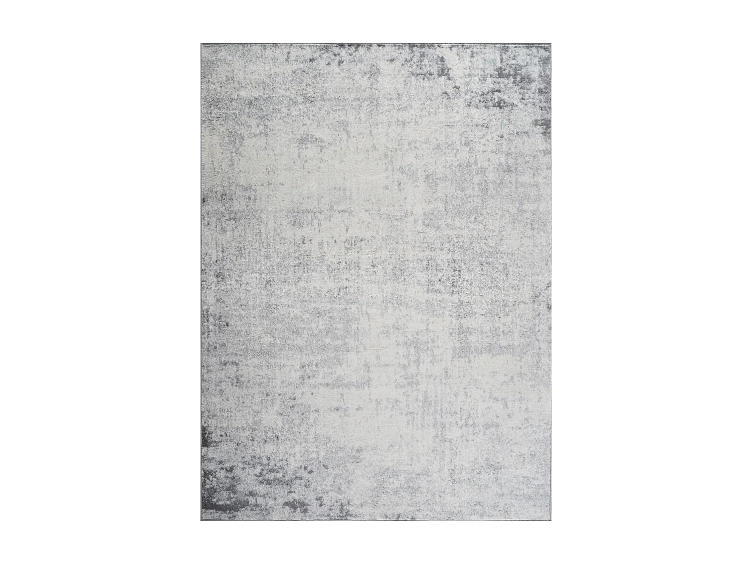 Modern Abstract Tapijt - Wit/Grijs - 160x215cm - ALIX