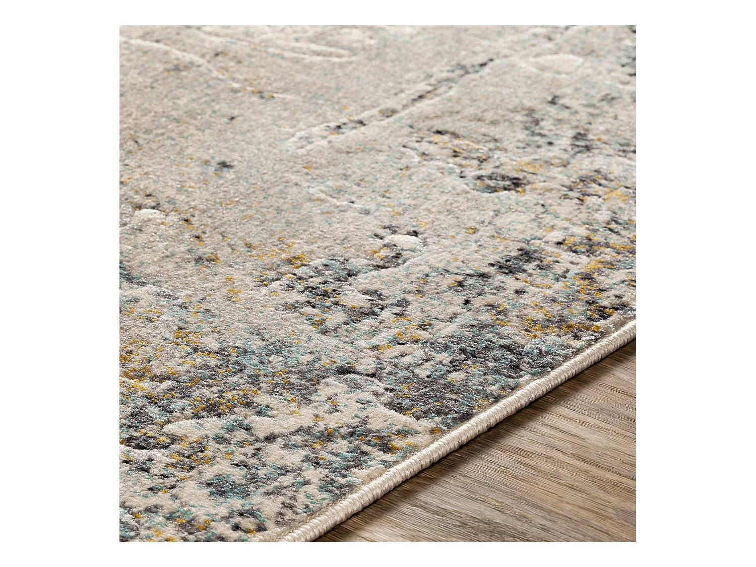 Modern Abstract Loper Gang - Meerkleurig/Blauw - 80x220cm - BELLATRIX