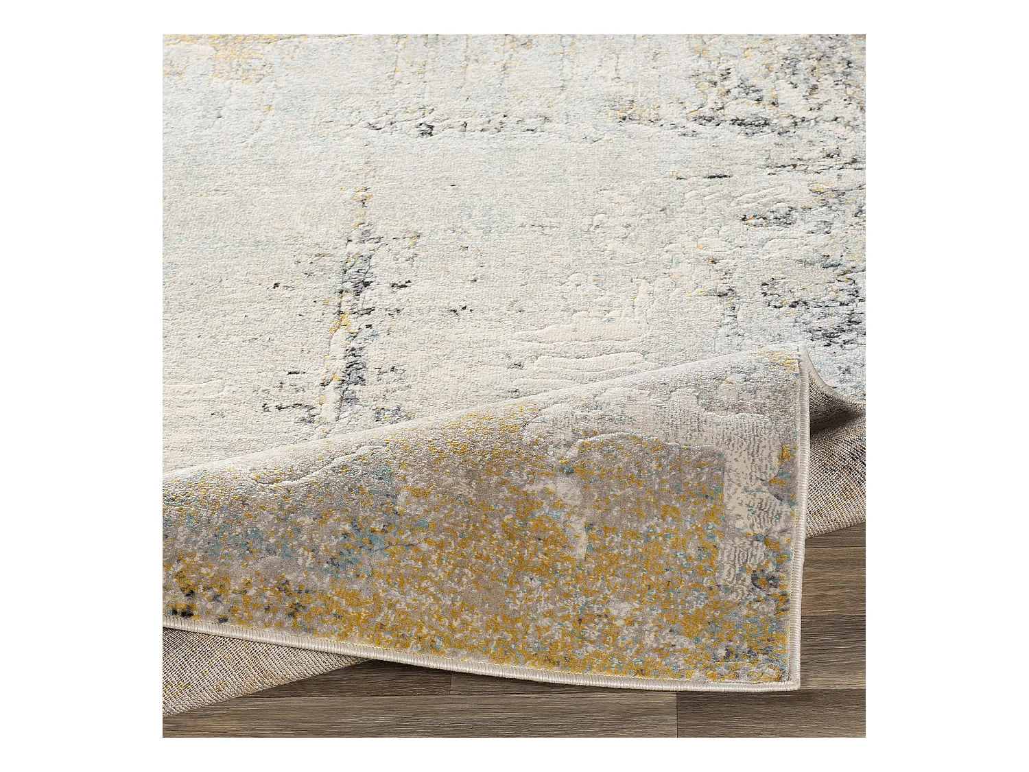 Modern Abstract Loper Gang - Meerkleurig/Blauw - 80x220cm - BELLATRIX