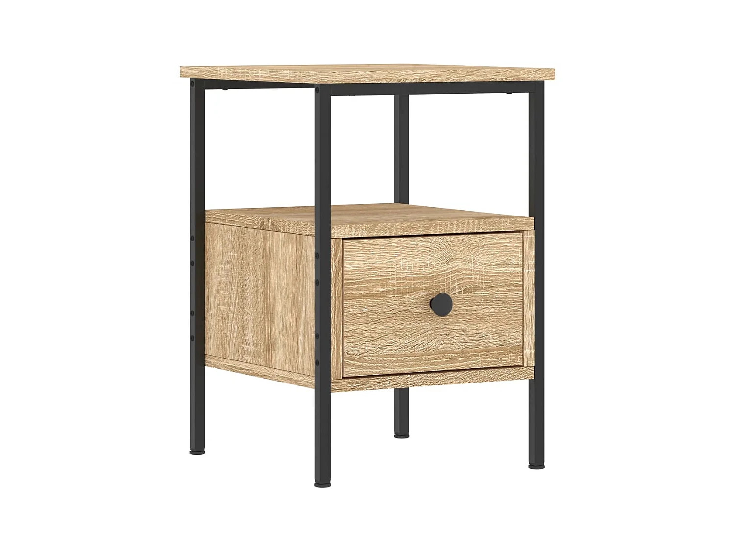 Table de chevet chêne sonoma 34x36x50 cm bois d'ingénierie