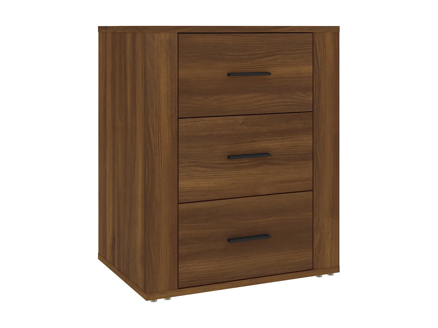 Table de chevet Chêne marron 50x36x60 cm Bois d'ingénierie