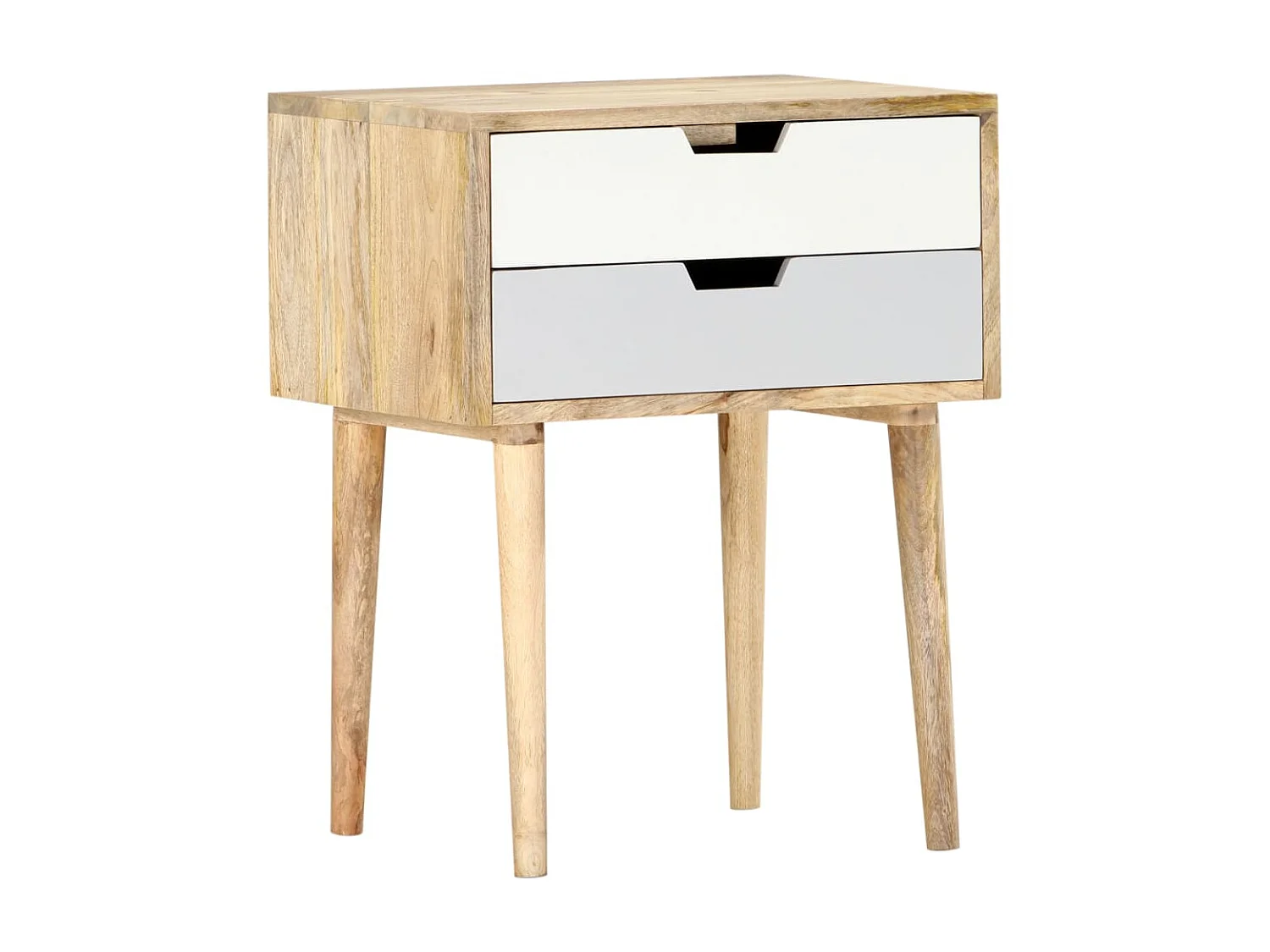 Mesa de cabeceira 47x35x59 cm Madeira maciça de mangueira