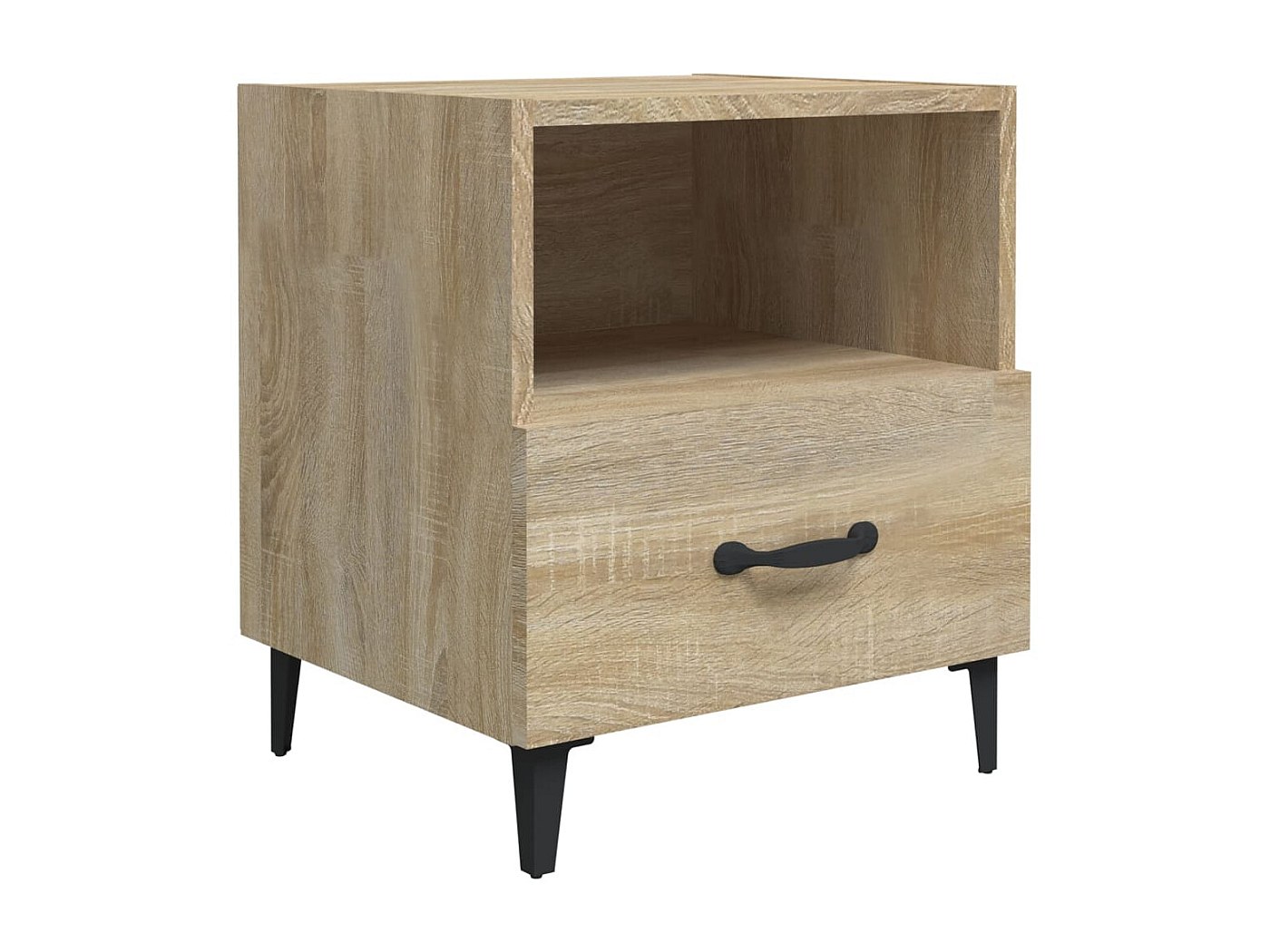 Table de chevet Chêne Sonoma Bois d'ingénierie
