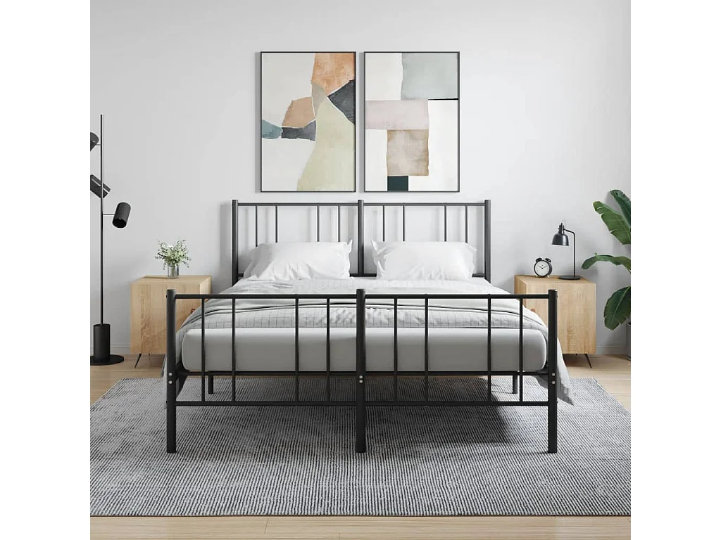 Comodini 2 pz rovere sonoma 40x40x50 cm in multistrato