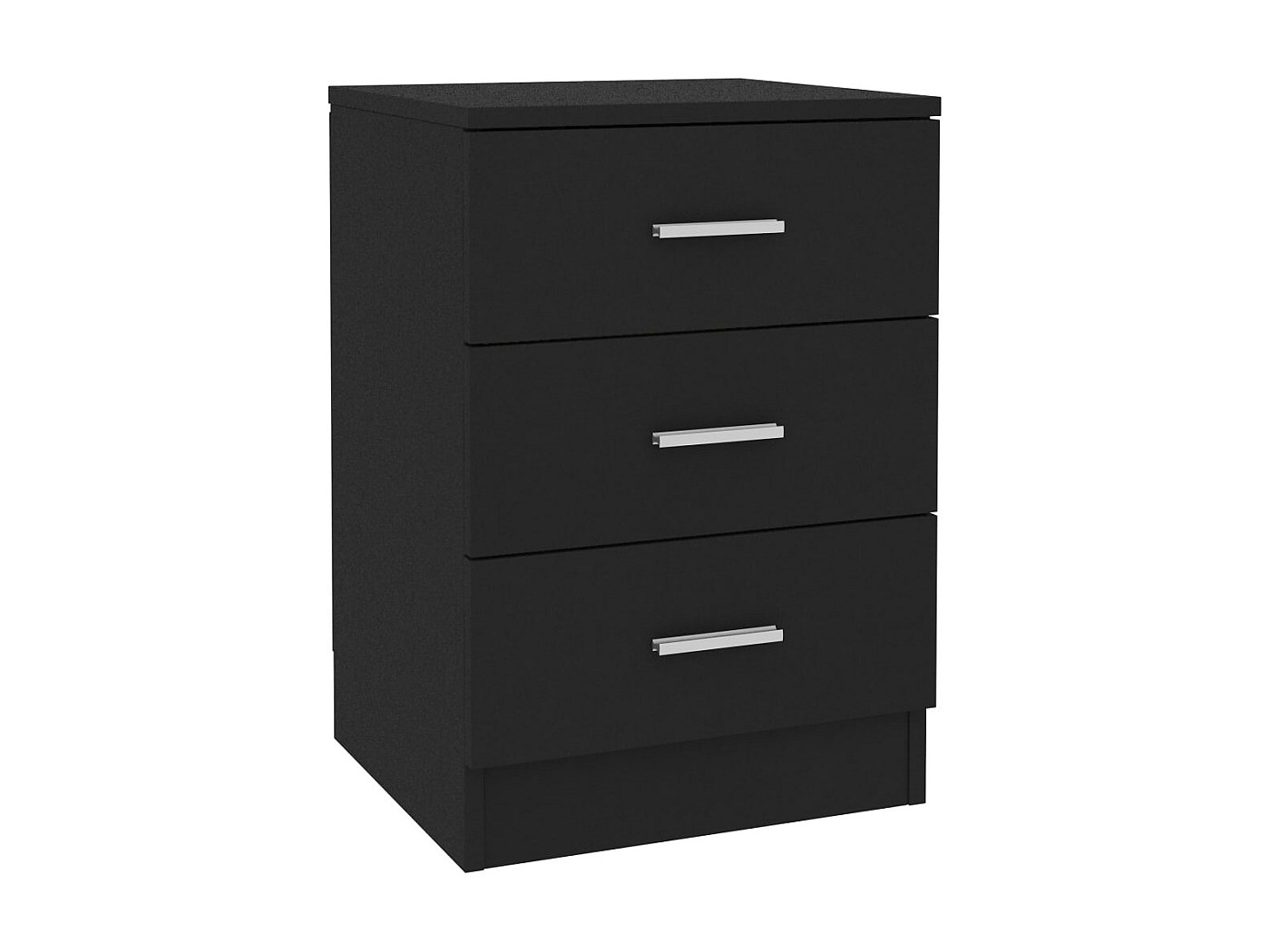 Table de chevet noir 38 x 35 x 56 cm agglom r 