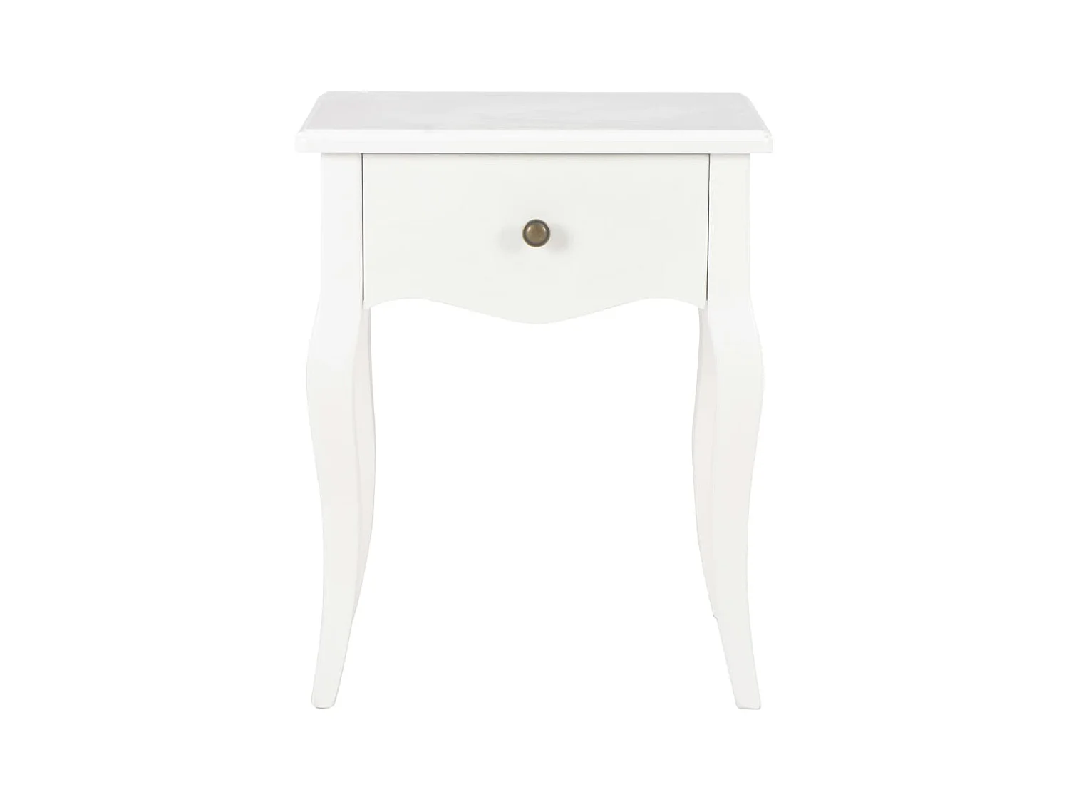 Table de chevet Blanc 40 x 30 x 50 cm Bois de pin massif