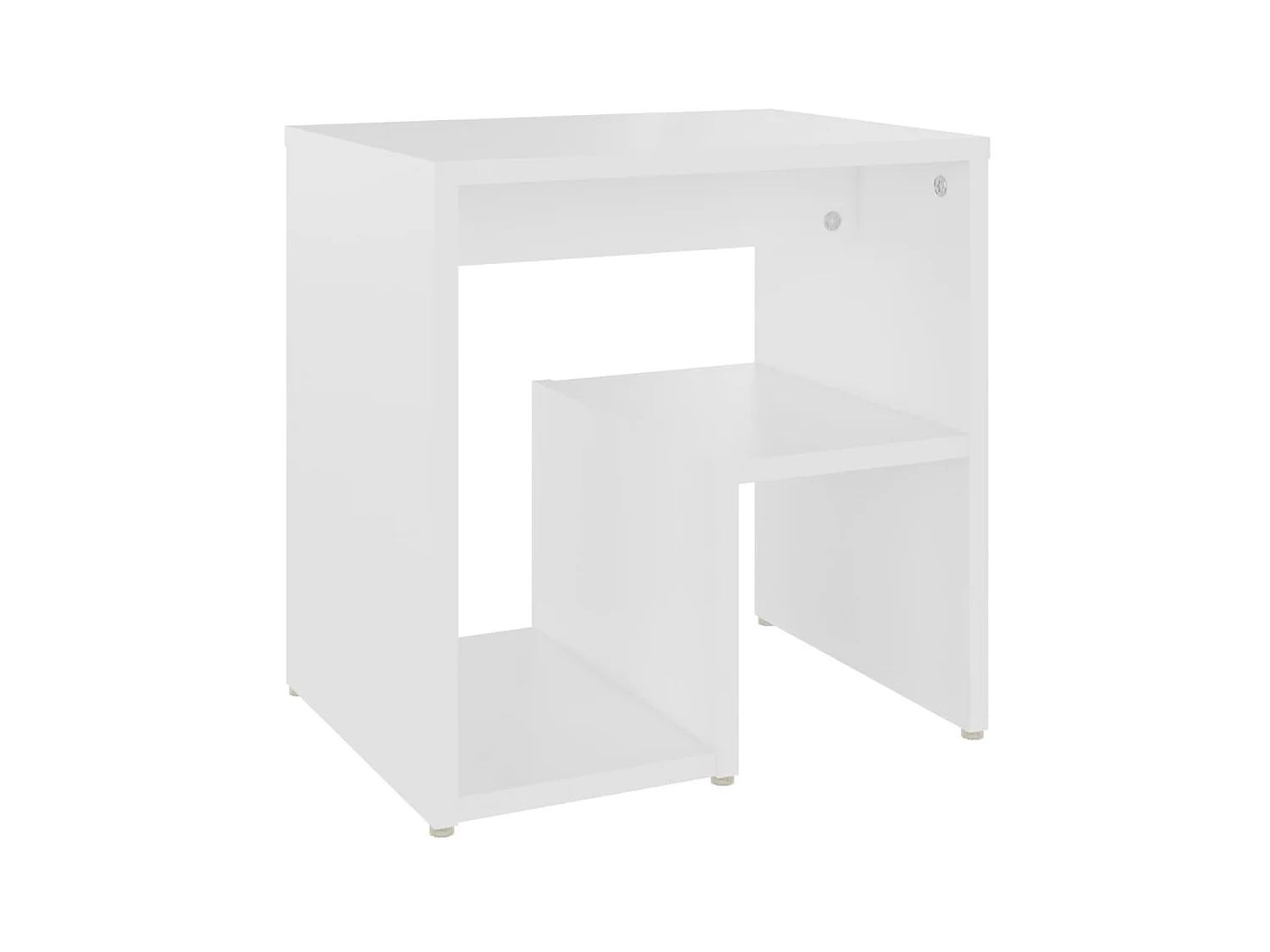 Comodino Bianco 40x30x40 cm Truciolato