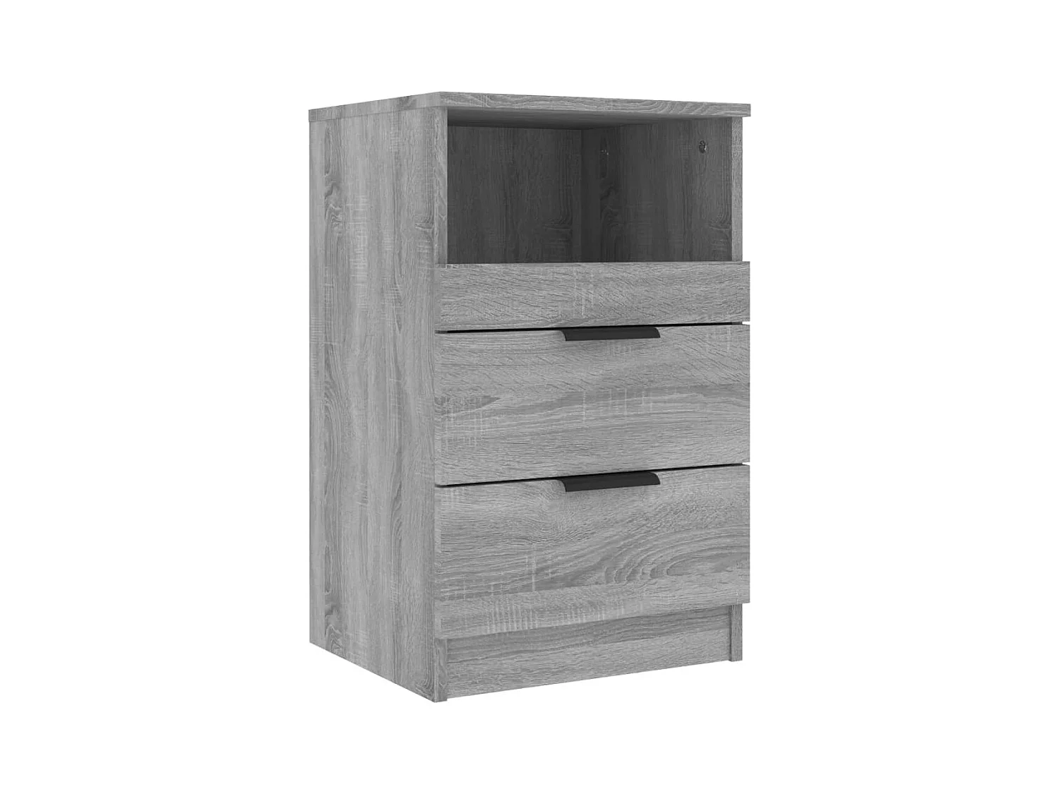Comodino grigio Sonoma Derivati del legno