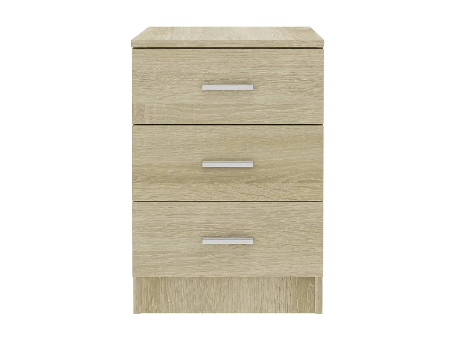 Table de chevet Chêne Sonoma 38x35x56 cm Aggloméré