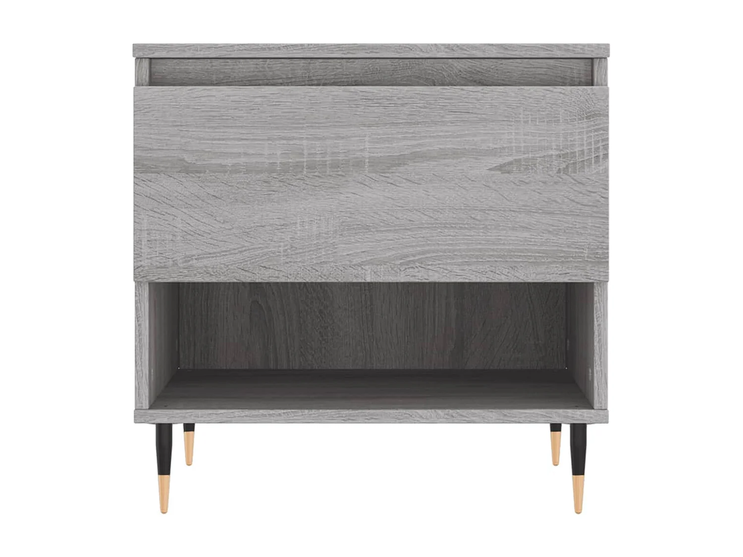 Tables basses 2 pcs sonoma gris 50x46x50 cm bois d'ingénierie