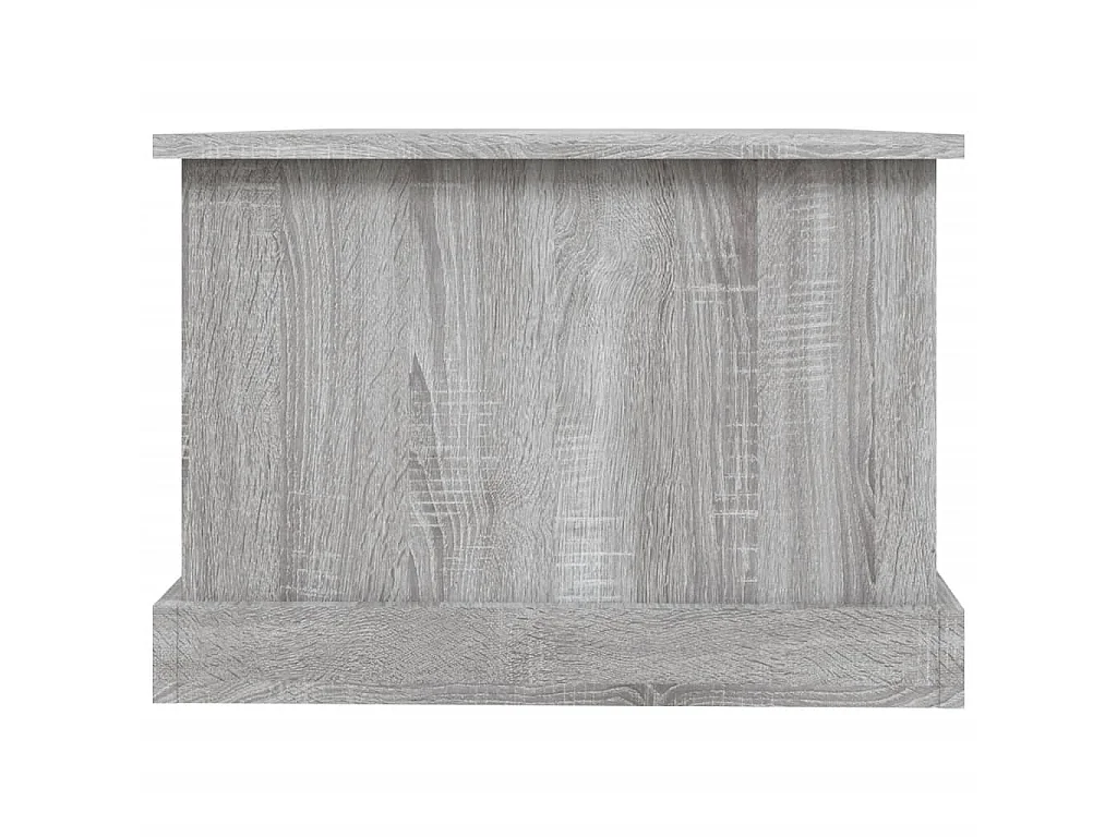 Mesa de centro Sonoma gris 90x50x35 cm Madera contrachapada