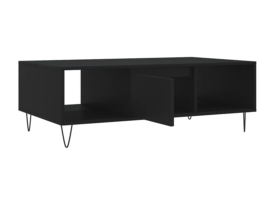 Gold Salontafel zwart 104x60x35 cm samengesteld hout