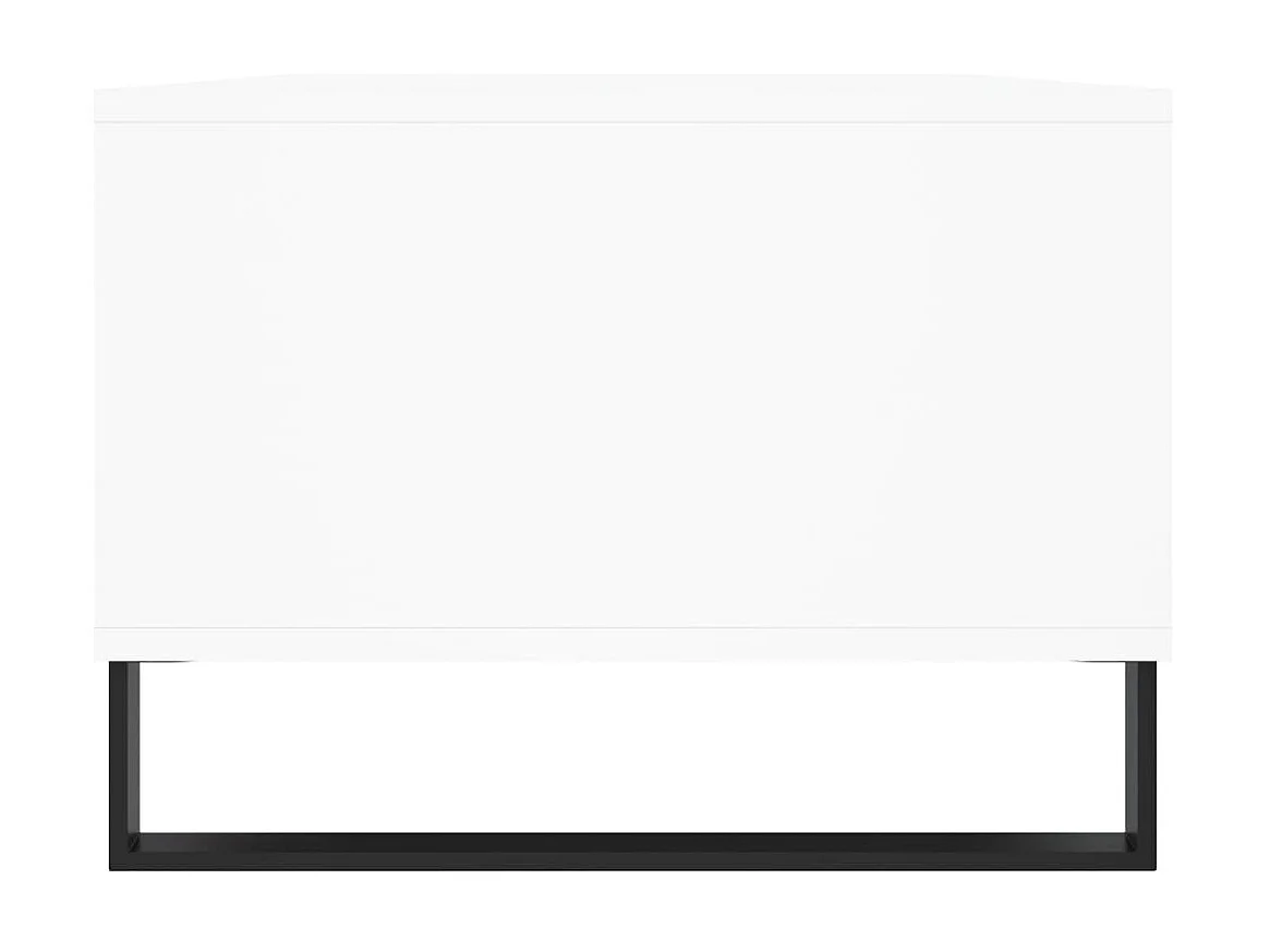 Mesa de centro Gold Blanco 90x50x36,5 cm Madera contrachapada