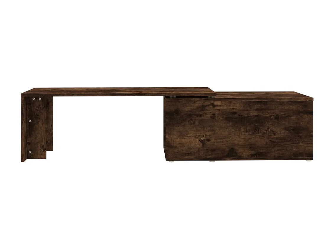 Gold Salontafel Gerookt eiken 150x50x35 cm Bewerkt hout