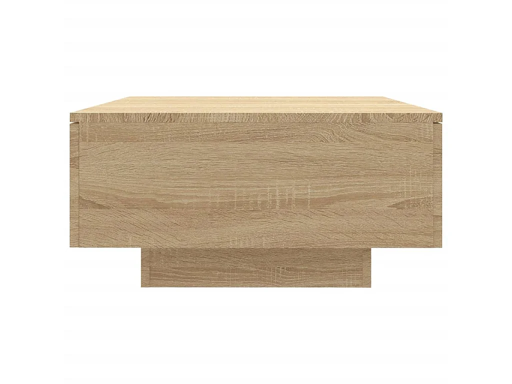 Mesa de centro Gold Roble Sonoma 90x60x31 cm Aglomerado