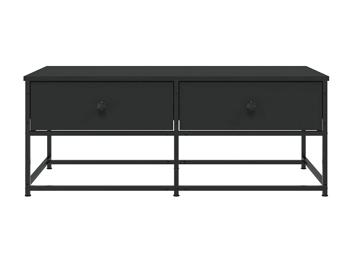 Gold Salontafel zwart 100x51x40 cm samengesteld hout