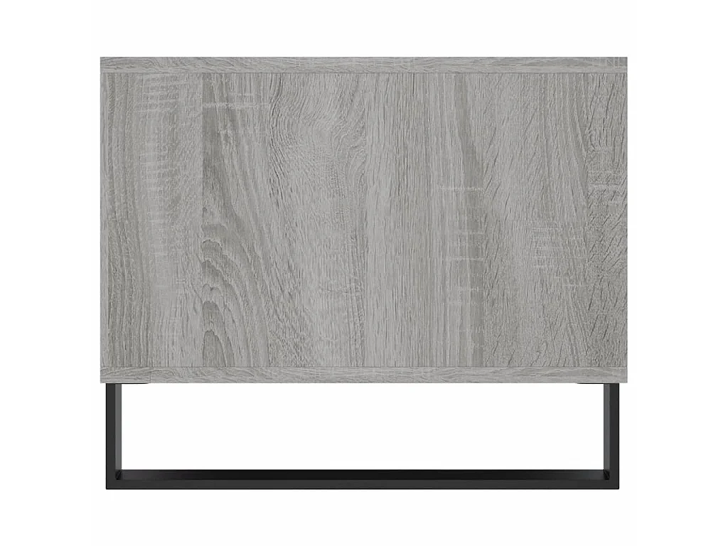 Table basse sonoma gris 102x50x40 cm bois d'ingénierie