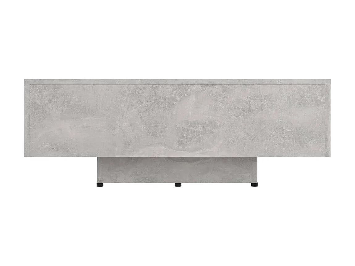 Mesa de centro Gold Aglomerado gris cemento 85x55x31 cm