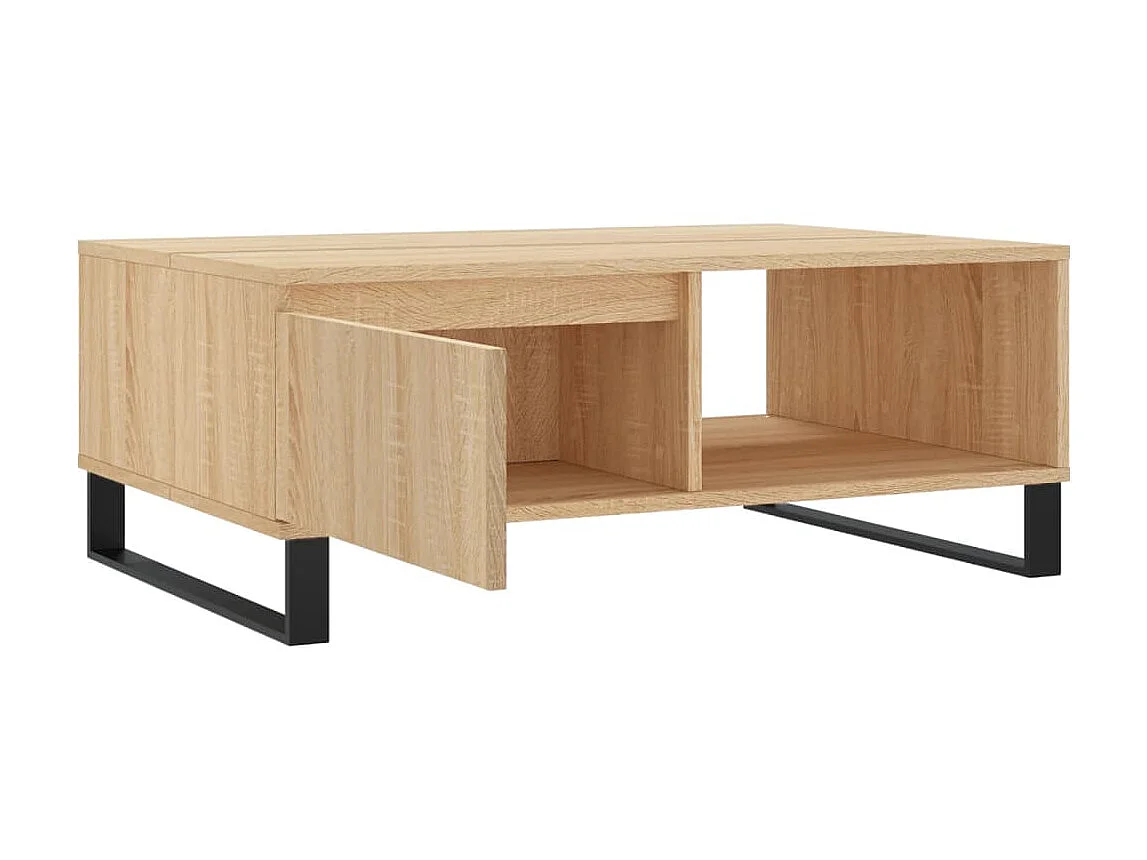 Gold Sonoma eiken salontafel 90x60x35 cm samengesteld hout