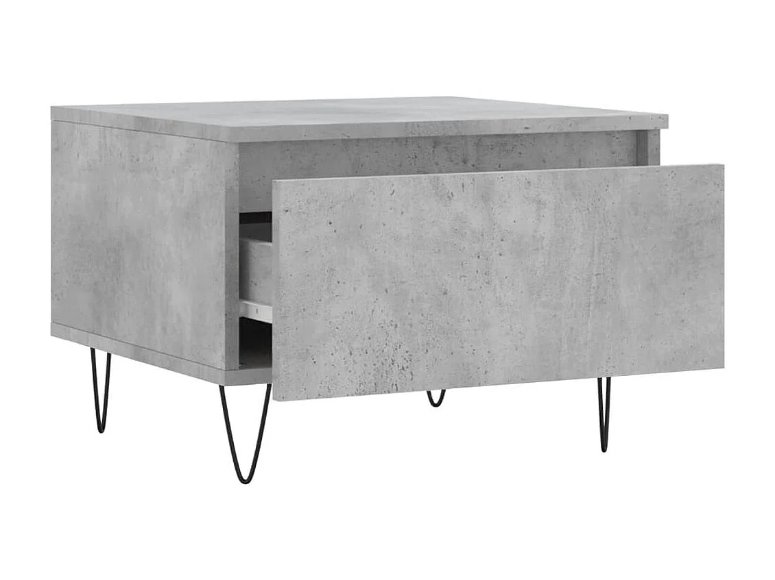 Gold Betongrijze salontafel 50x46x35 cm samengesteld hout