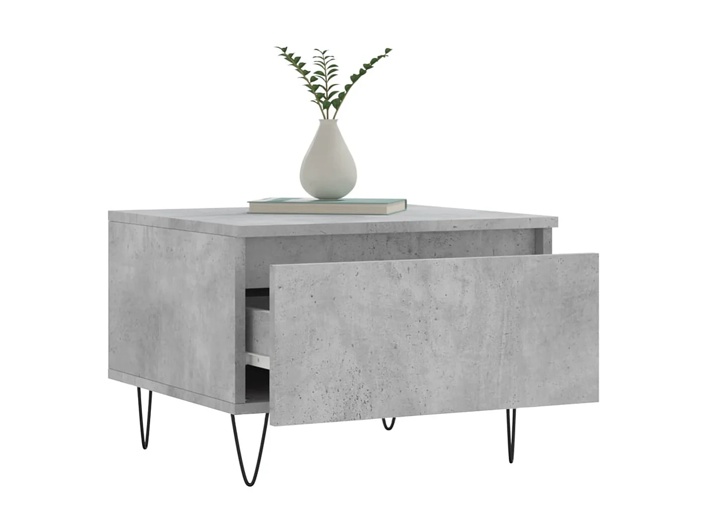 Gold Betongrijze salontafel 50x46x35 cm samengesteld hout