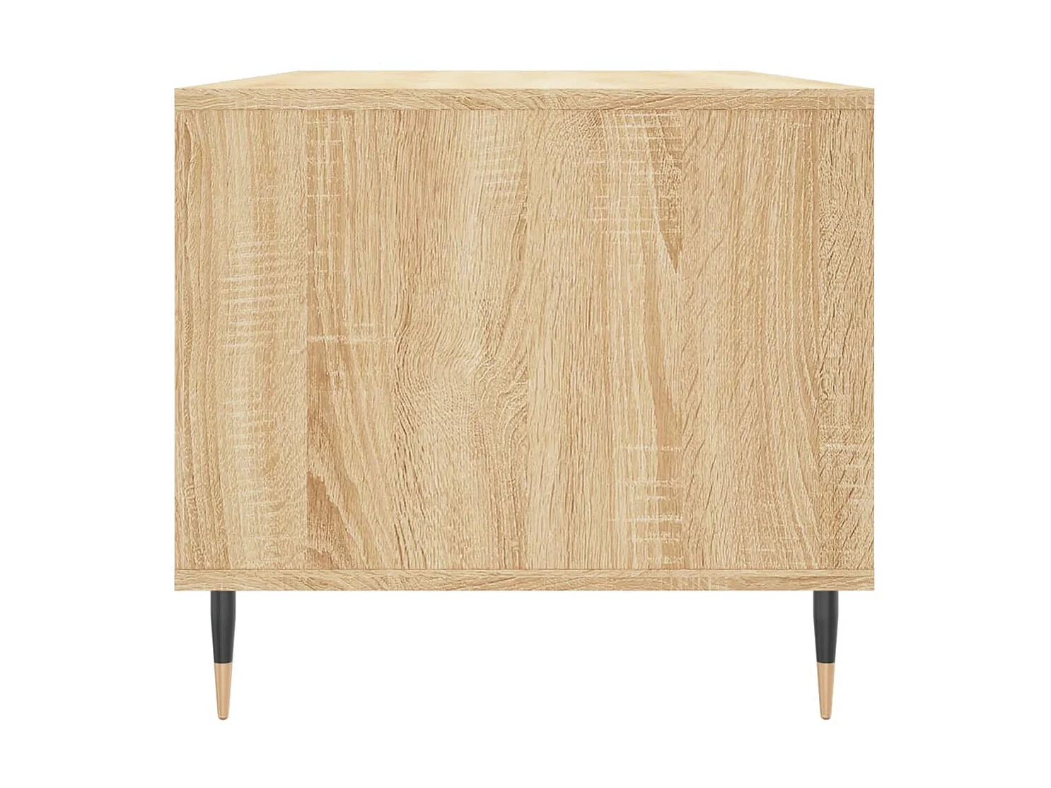 Mesa de centro Gold Roble Sonoma 90x49x45 cm Madera contrachapada