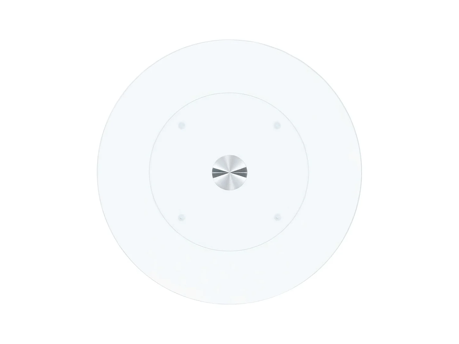 Table basse Transparent 40 cm Verre trempé