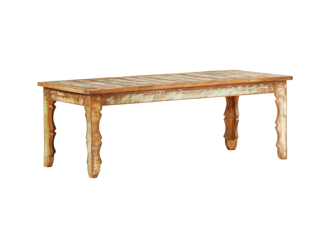 Table basse 110x50x40 cm Bois de récupération solide