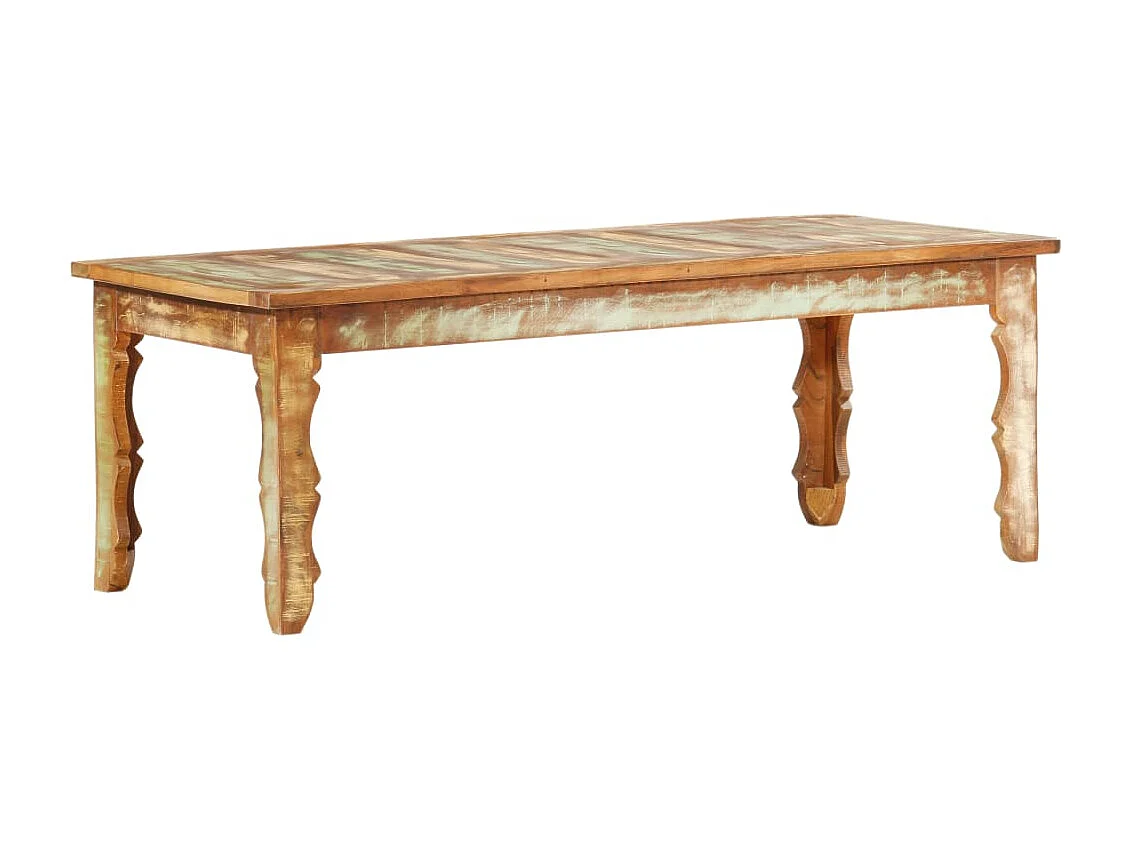 Table basse 110x50x40 cm Bois de récupération solide