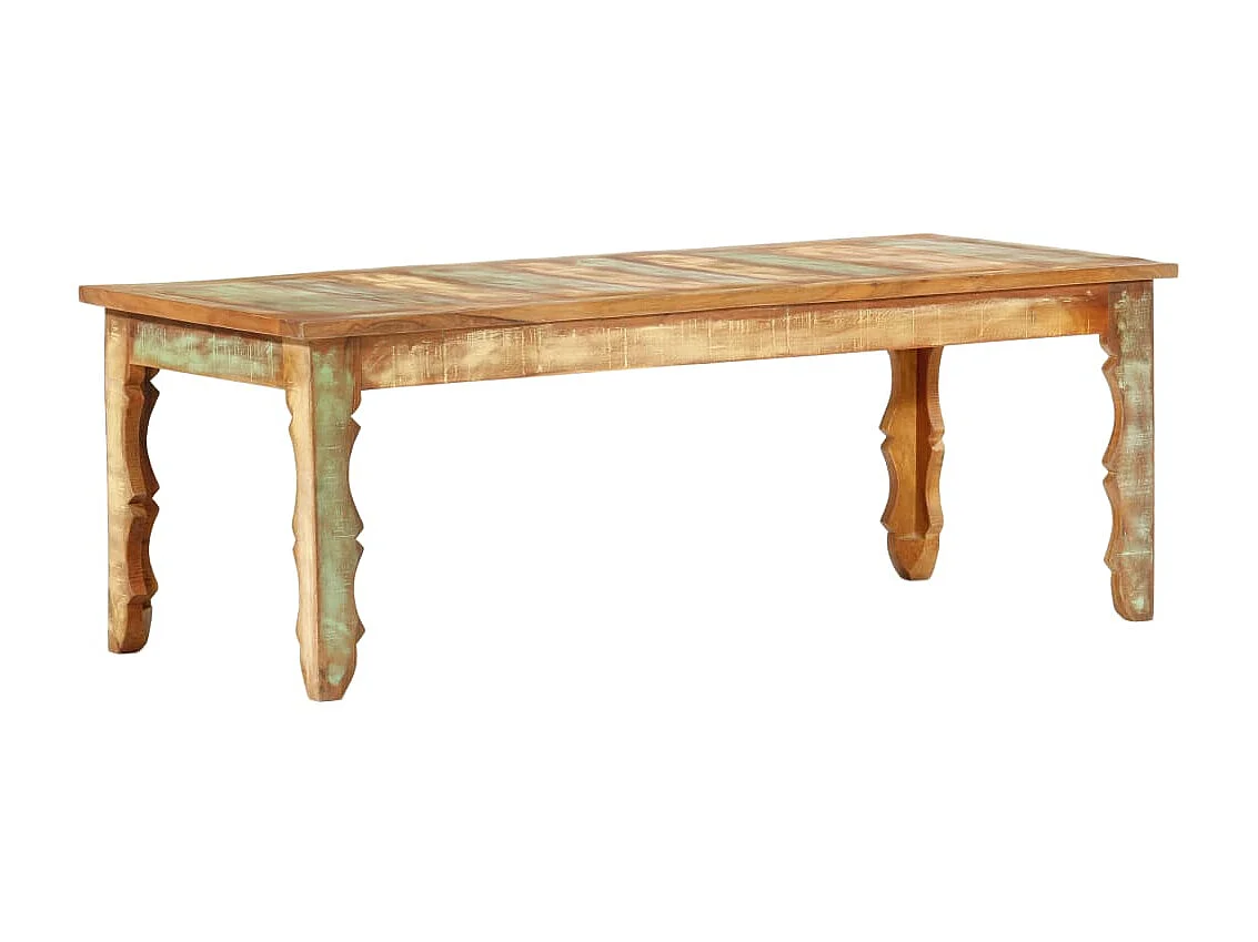 Table basse 110x50x40 cm Bois de récupération solide