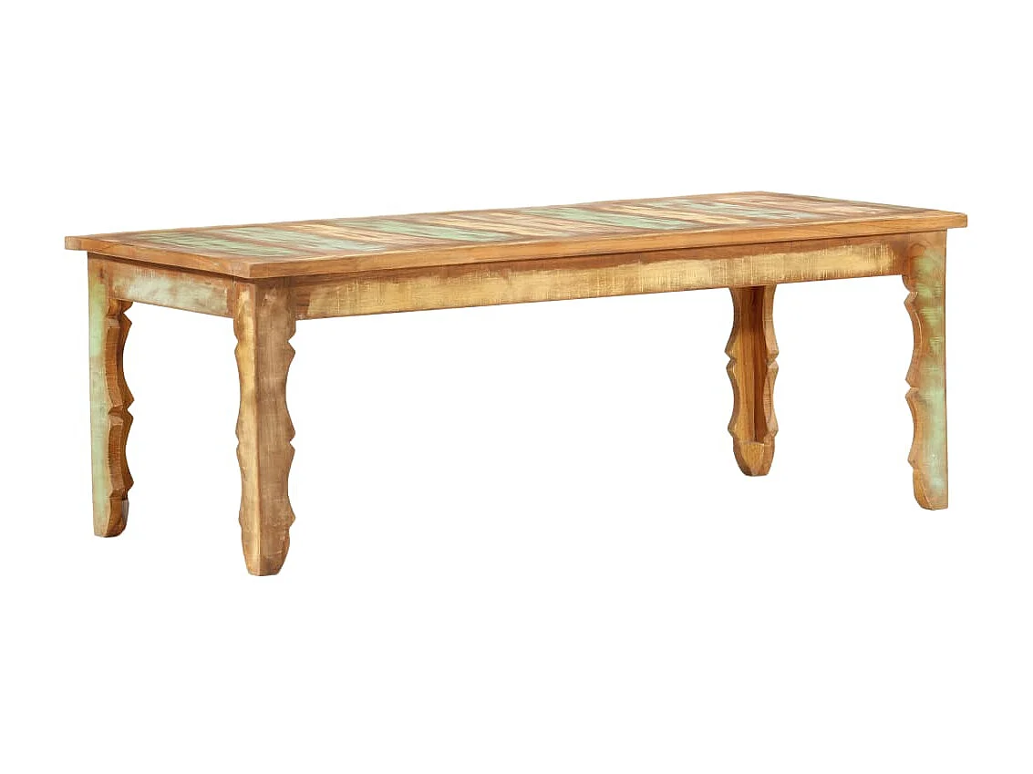 Table basse 110x50x40 cm Bois de récupération solide