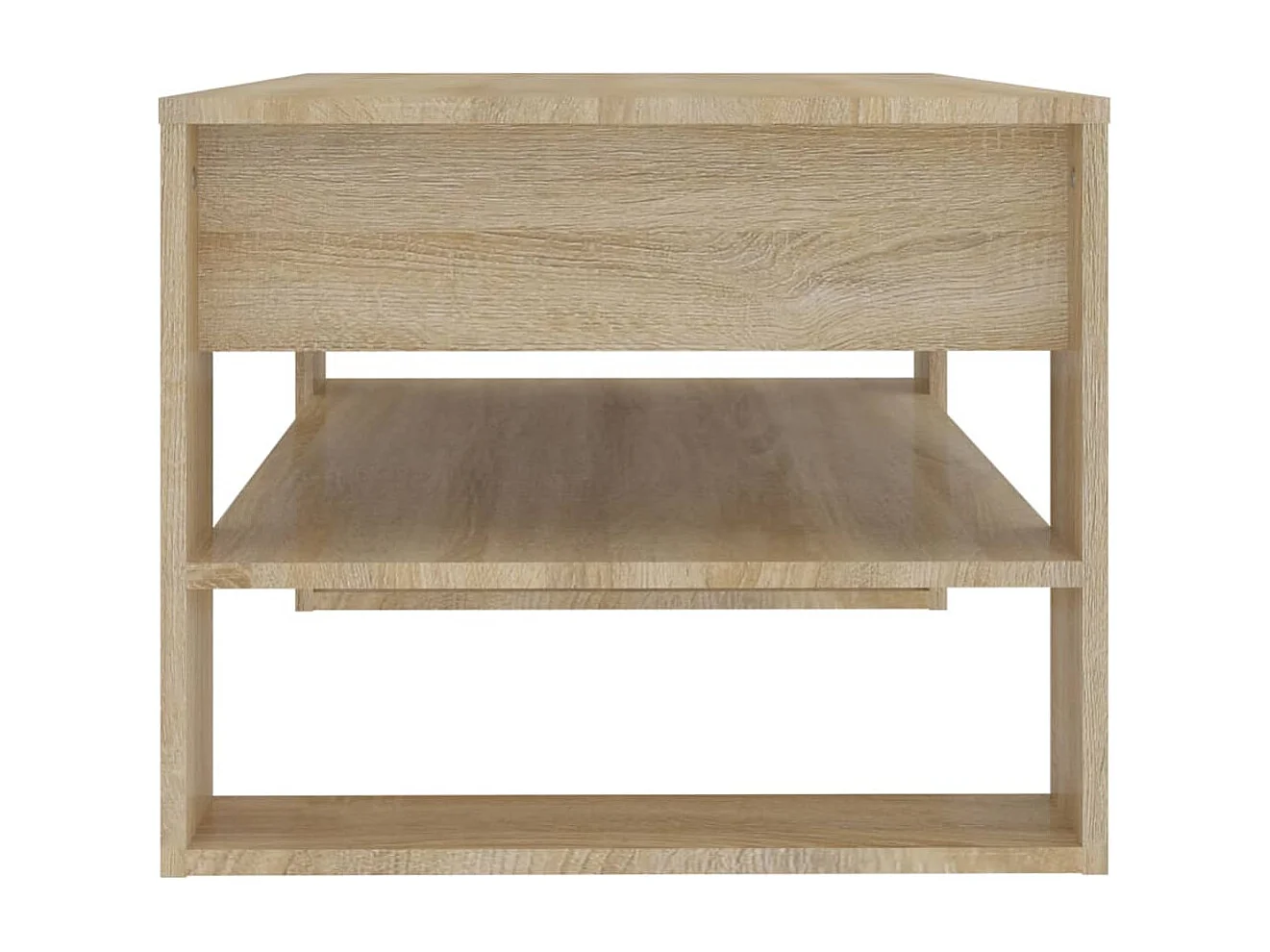 Gold Salontafel Sonoma eiken 102x55x45 cm Bewerkt hout