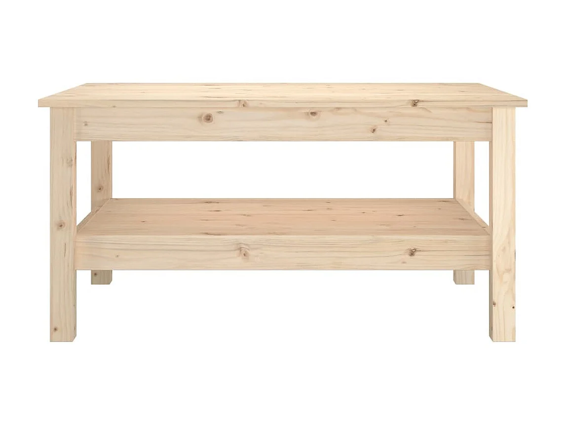 Table basse 80x50x40 cm Bois massif de pin